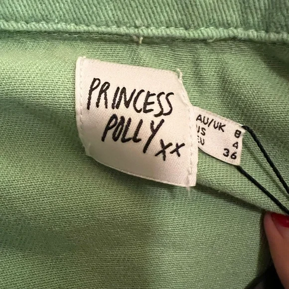 Light Green Button Down from Princess Polly - worn once - Picture 6 of 6